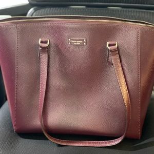 Beautiful, Burgundy, excellent condition (very rarely used) Kate Spade original